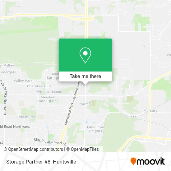 Storage Partner #8 map