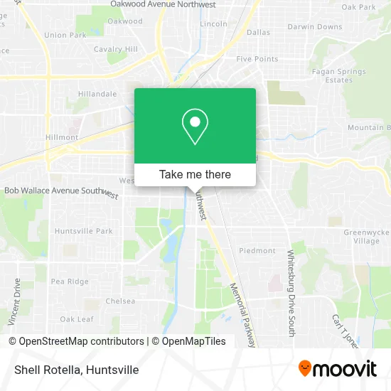 Shell Rotella map