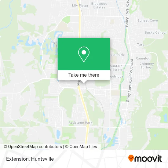 Extension map