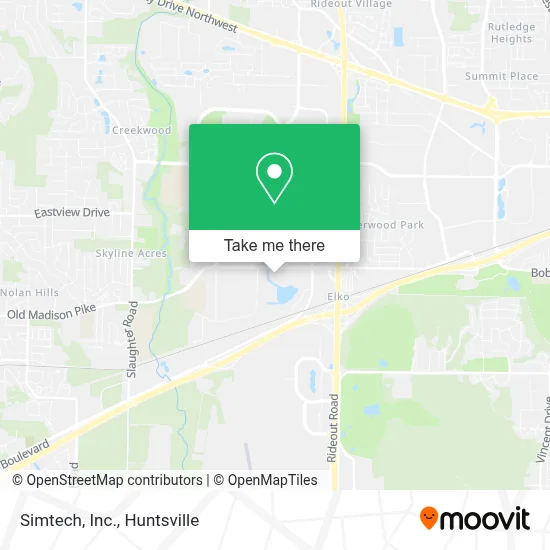 Simtech, Inc. map