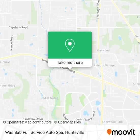 Washlab Full Service Auto Spa map