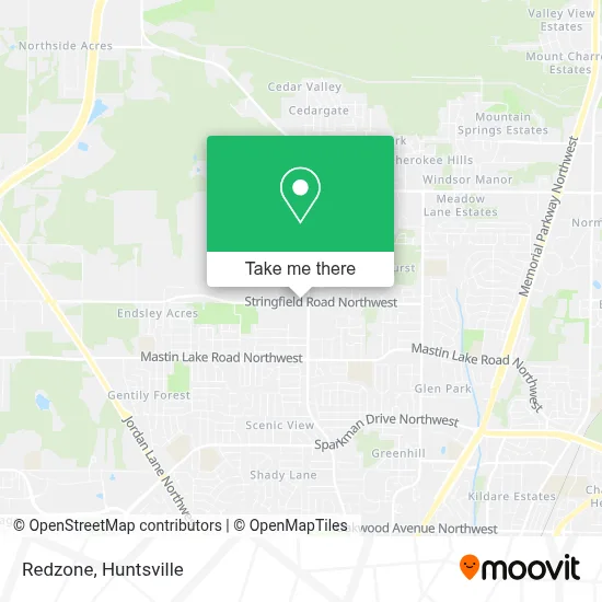 Redzone map
