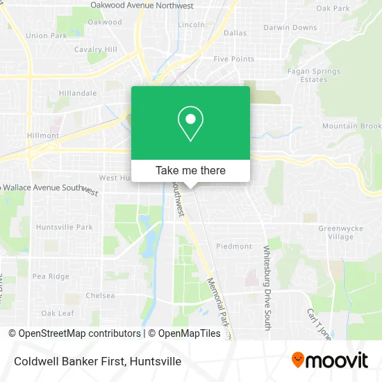 Coldwell Banker First map