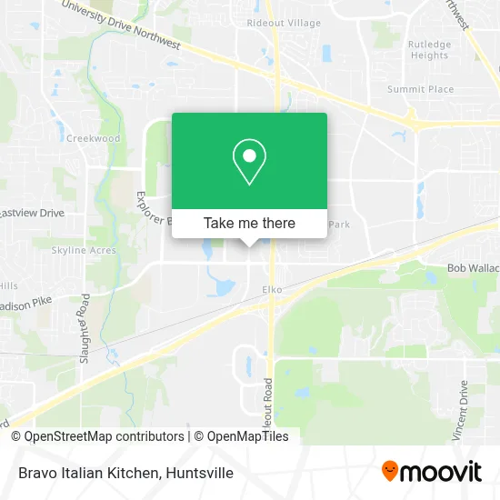 Bravo Italian Kitchen map