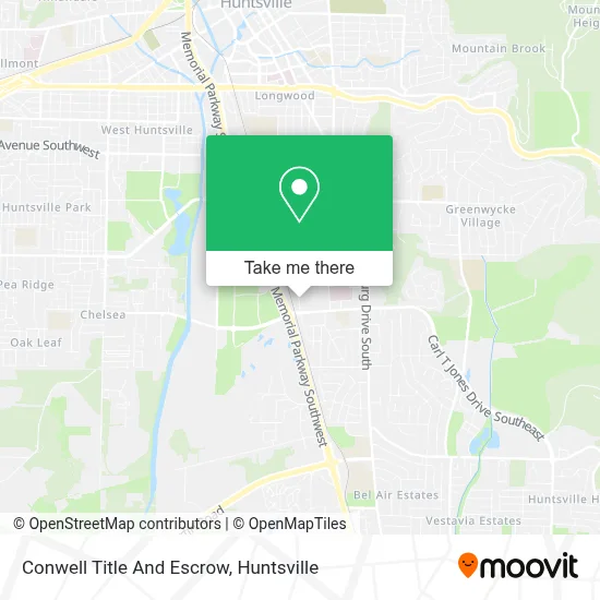 Conwell Title And Escrow map