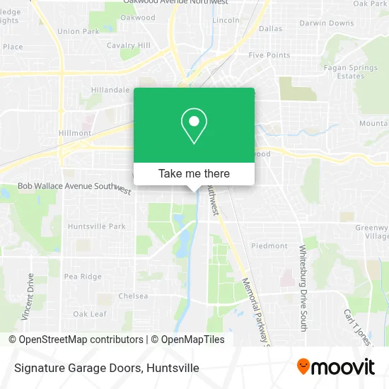 Signature Garage Doors map
