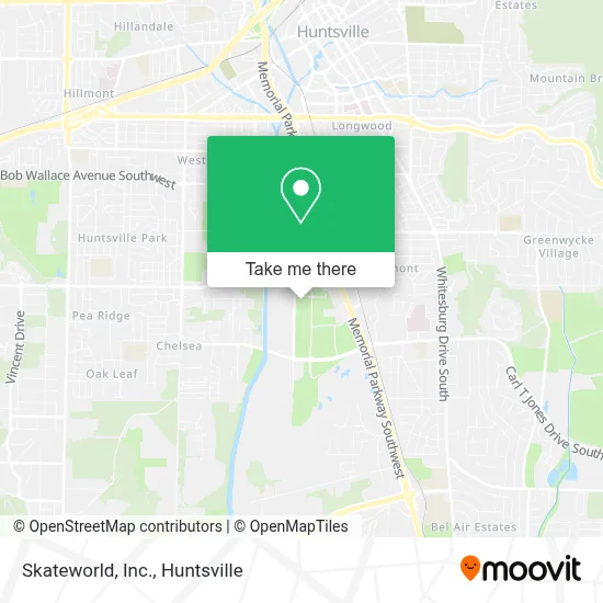 Skateworld, Inc. map