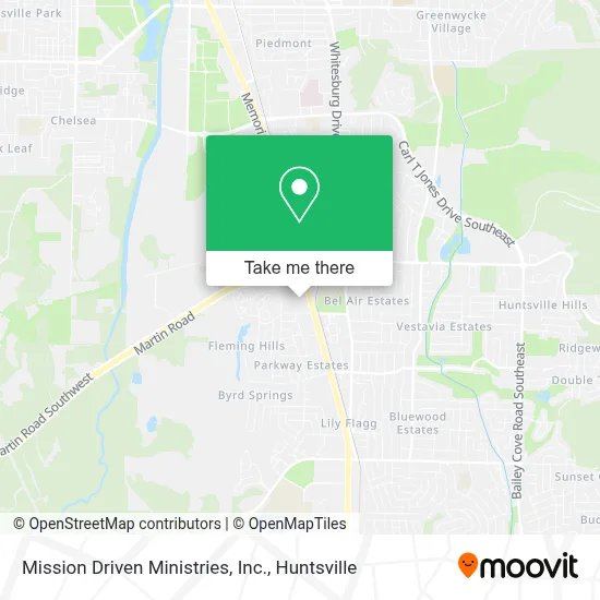 Mission Driven Ministries, Inc. map