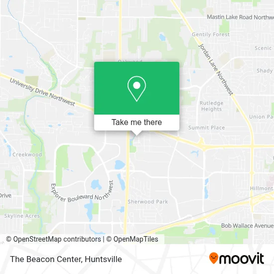 The Beacon Center map