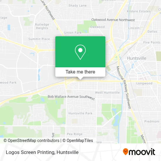 Logos Screen Printing map