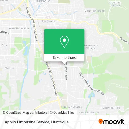 Apollo Limousine Service map