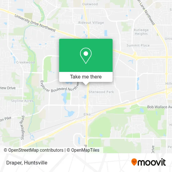 Draper map