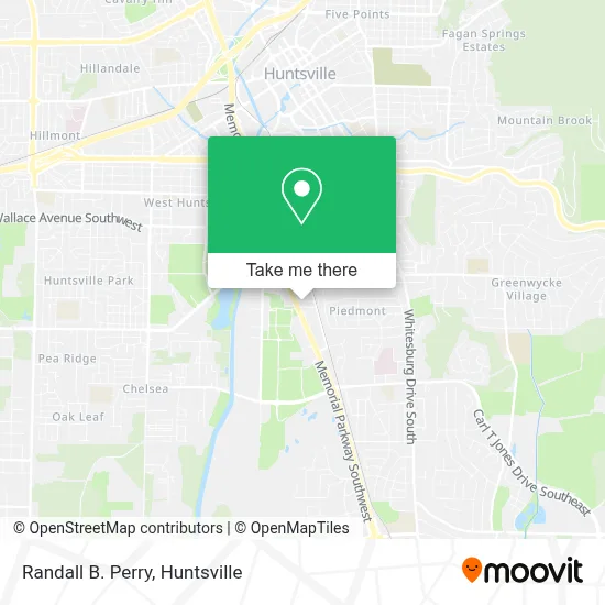 Randall B. Perry map