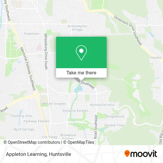 Appleton Learning map
