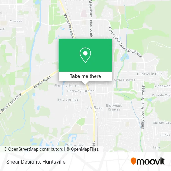 Shear Designs map
