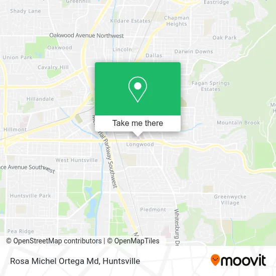 Rosa Michel Ortega Md map