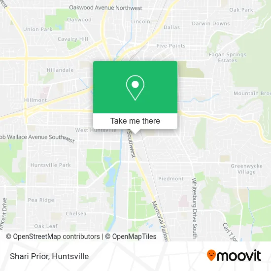 Shari Prior map