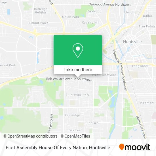 First Assembly House Of Every Nation map