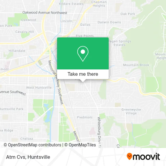 Atm Cvs map