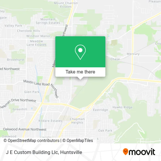 J E Custom Building Llc map