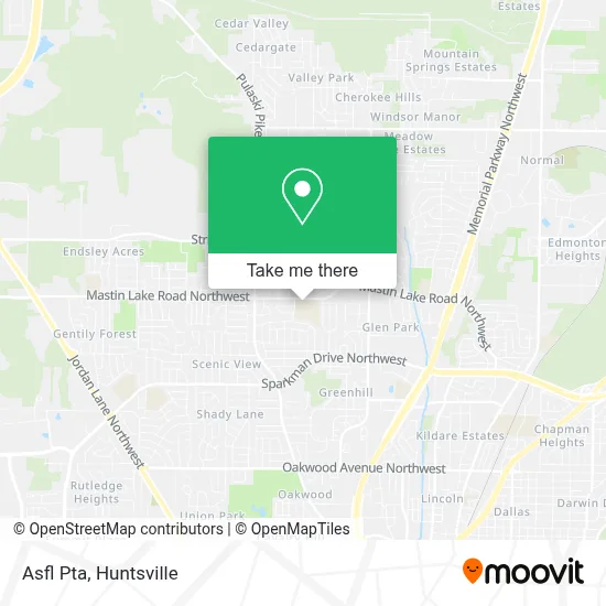 Asfl Pta map