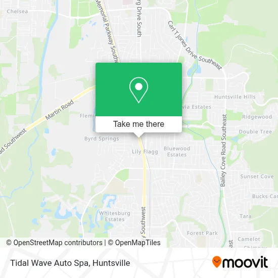 Tidal Wave Auto Spa map