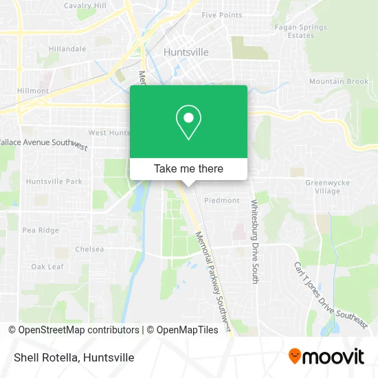 Shell Rotella map