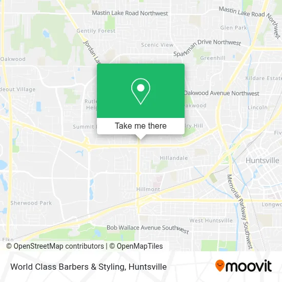 World Class Barbers & Styling map