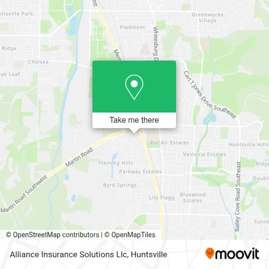 Alliance Insurance Solutions Llc map