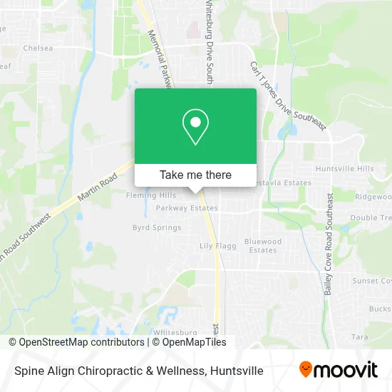 Spine Align Chiropractic & Wellness map
