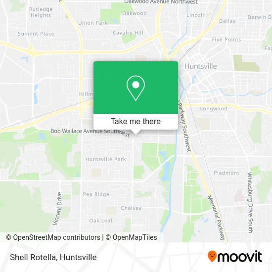 Shell Rotella map
