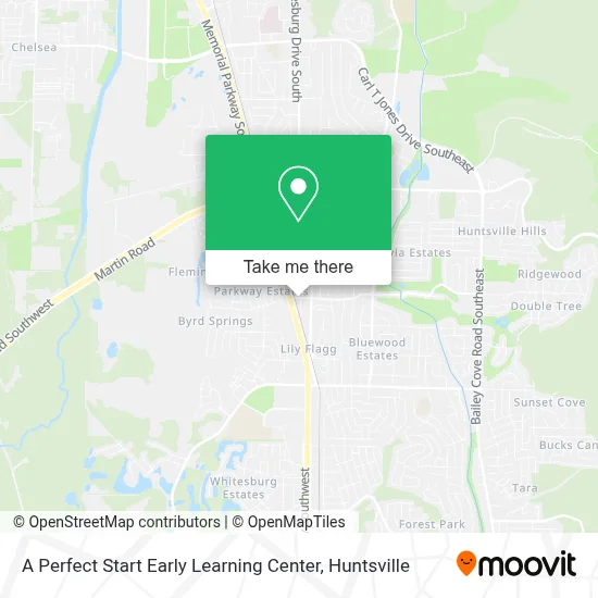 A Perfect Start Early Learning Center map