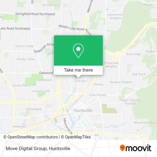 Move Digital Group map
