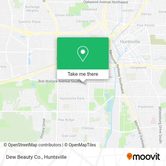 Dew Beauty Co. map
