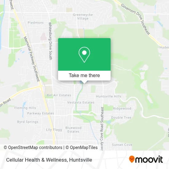 Cellular Health & Wellness map