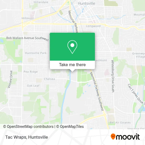 Tac Wraps map