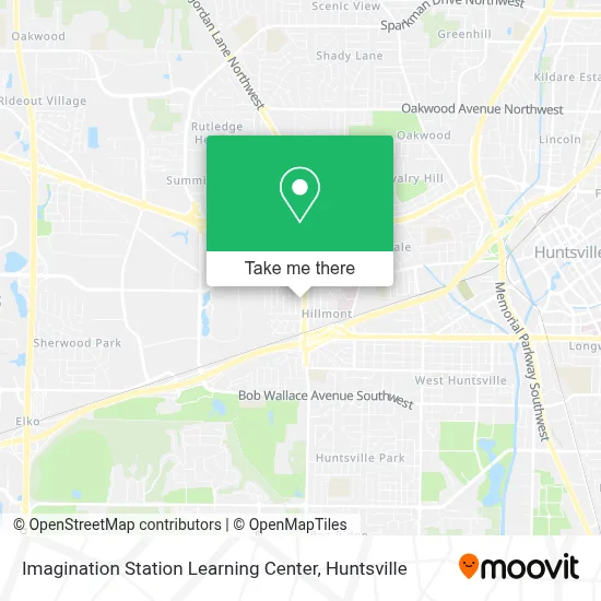 Imagination Station Learning Center map