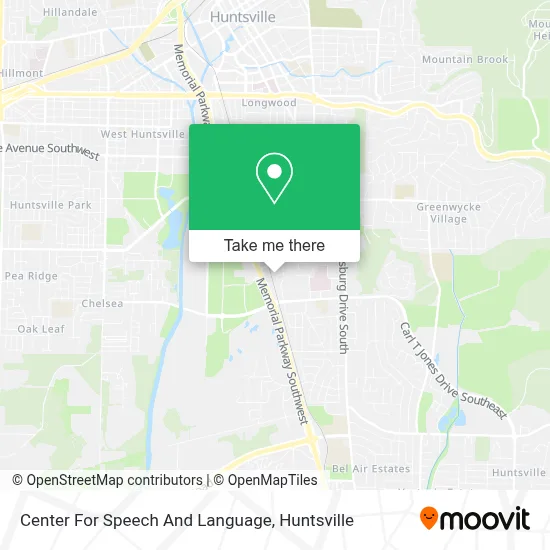 Center For Speech And Language map