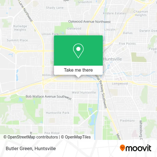 Butler Green map