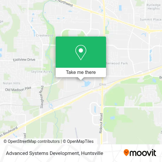 Advanced Systems Development map