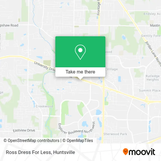 Ross Dress For Less map