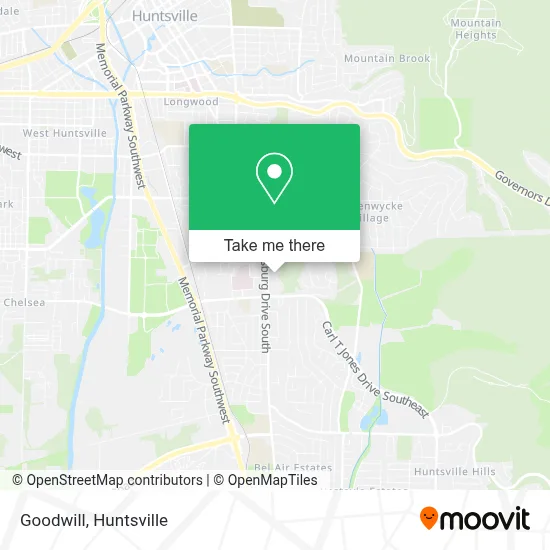 Goodwill map
