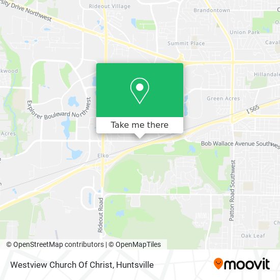 Westview Church Of Christ map