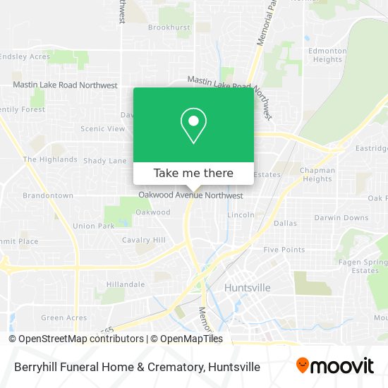 Mapa de Berryhill Funeral Home & Crematory