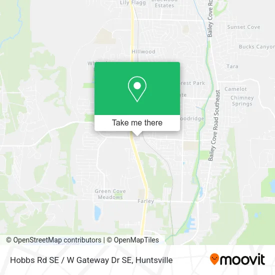 Hobbs Rd SE / W Gateway Dr SE map