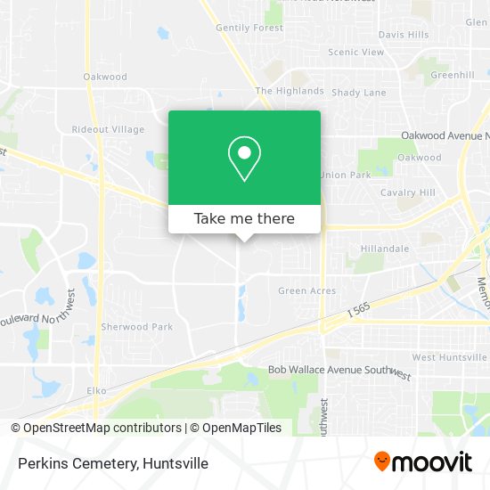 Mapa de Perkins Cemetery