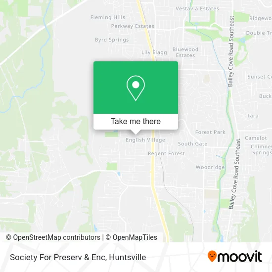 Society For Preserv & Enc map
