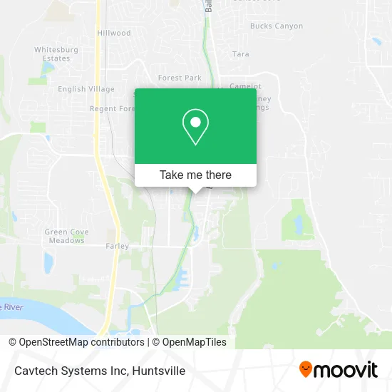 Cavtech Systems Inc map