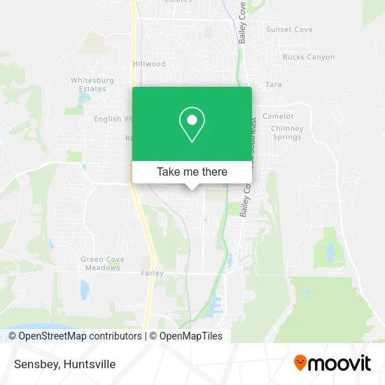Sensbey map