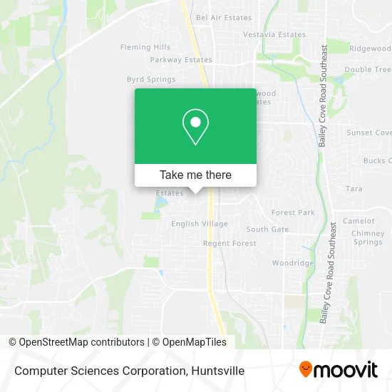 Computer Sciences Corporation map